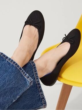 Rothy's Ballet Flat Black Size 9